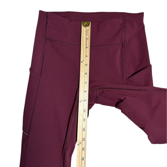 Lululemon Speed Up Tight Tall 31" in Burgundy, Size 4, Style: W5BP1T - Picture 8 of 12
